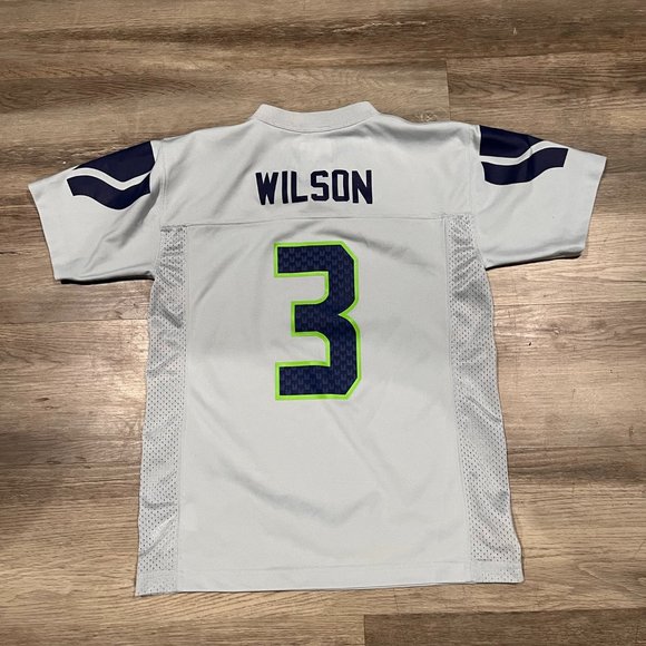 Seattle Seahawks #3 Russell Wilson NFL Jersey - Picture 2 of 4